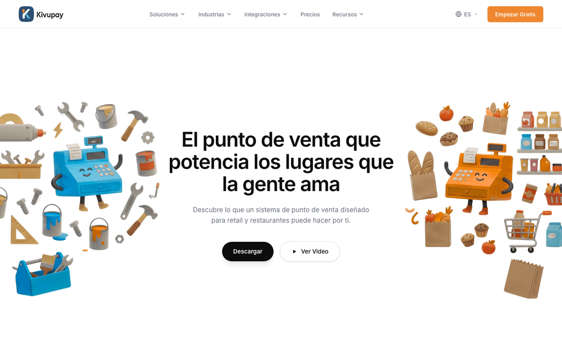 KivuPay — Sistema de punto de venta